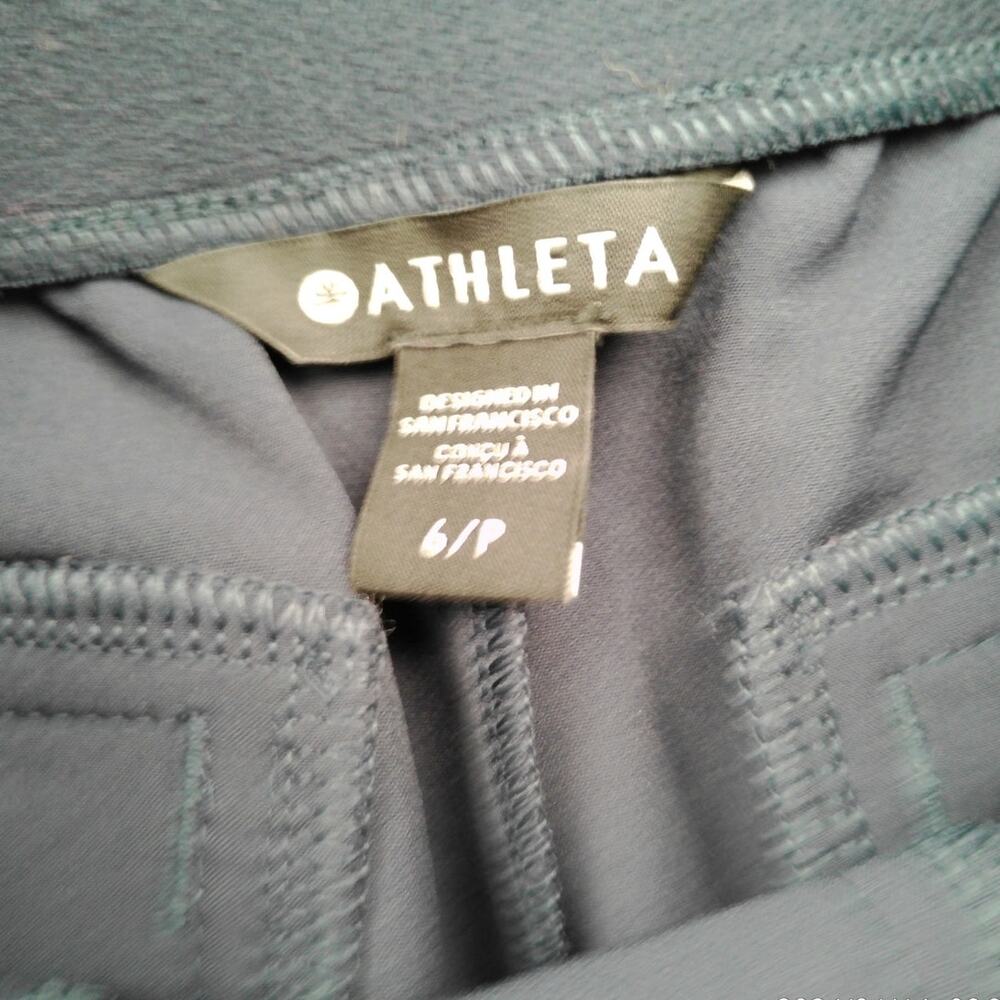 Athleta Endless High Rise Cargo Pants Navy Blue 6P 6 P #467187 - Picture 6 of 9